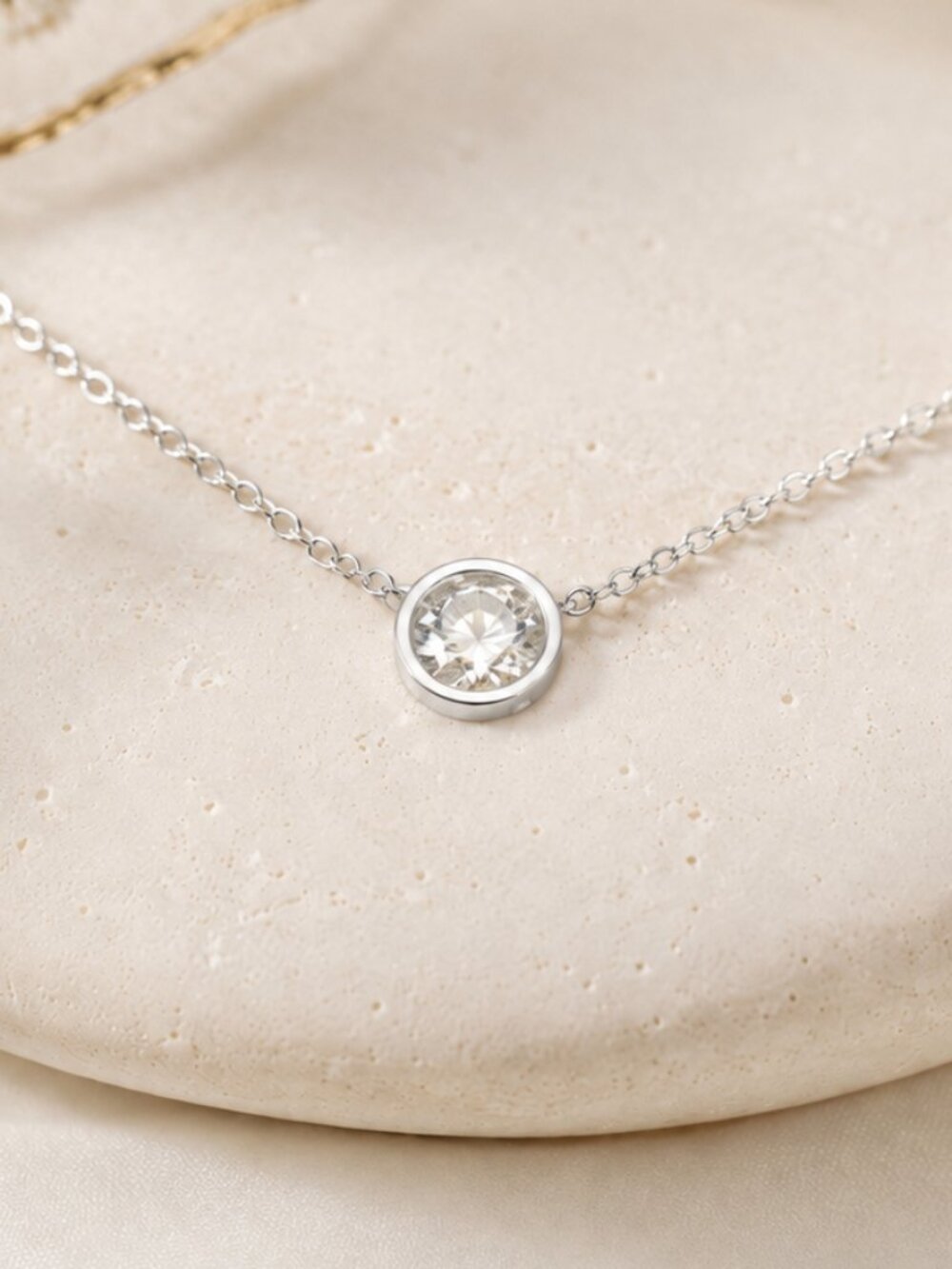 Diamond Light Drop Necklace